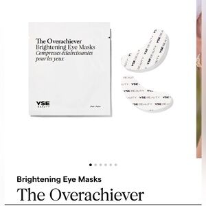 YSE The Overachiever Brightening eye mask (4) plus a bonus Patchology Rosé gels